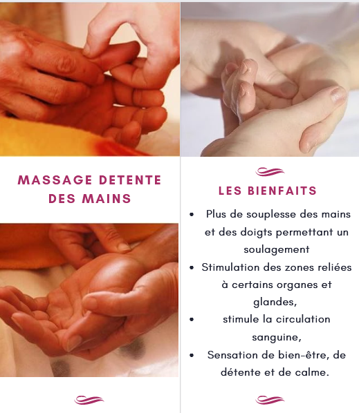 Massage mains